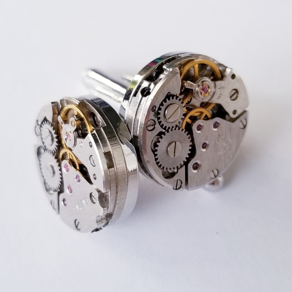 Steampunk Watch Cufflinks